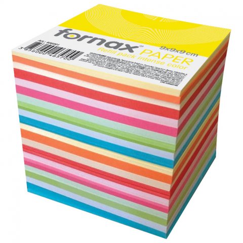 Papir za kocku 9x9x9 sort boje