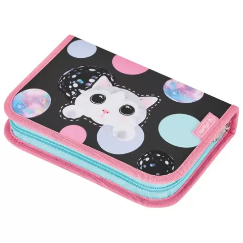 Pernica puna 1zip 2preklopa Cute Cat Herlitz