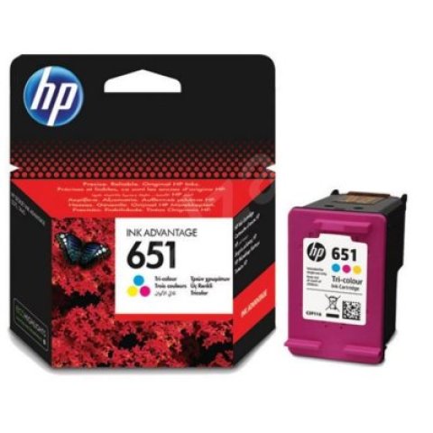 Tinta HP C2P no.651 Ink advantage 5575/ MOBILE 202 tri-color