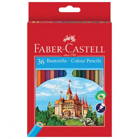 Boje drvene 36 boja Faber Castell