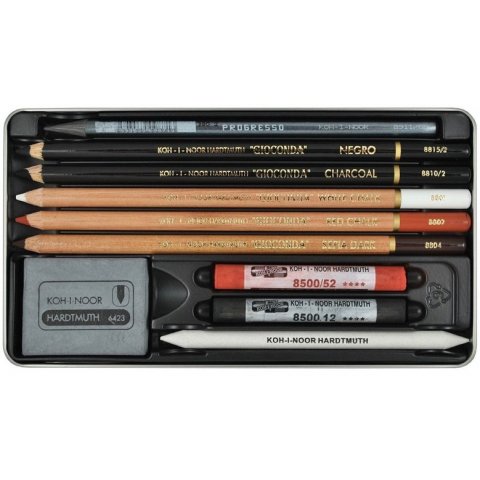 SET UMJETNIČKI MALI U METALNOJ KUTIJI K-I-N