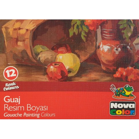 Boje gvaš Nova Color 12 kom.