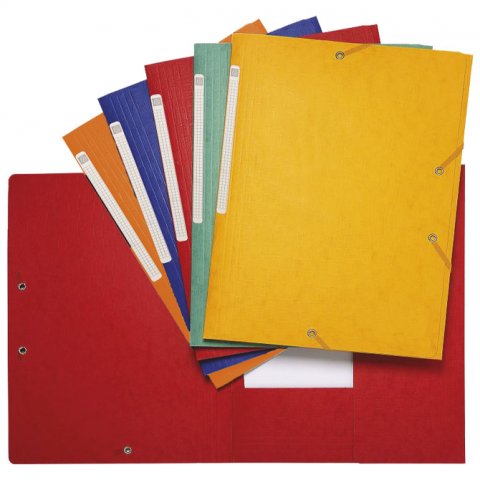 FASCIKL A4 EXACOMPTA S GUM. CRNI