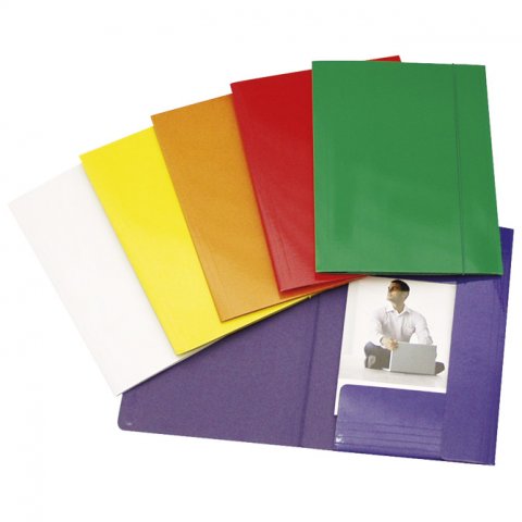 FASCIKL KLAPA+GUMICA KARTON A4 FORNAX BIJELI