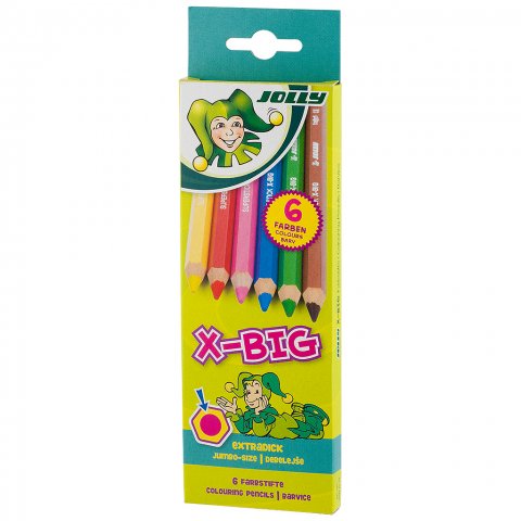 Drvene bojice Jolly x-big 6 kom u kartonskoj kutiji 3099-0118