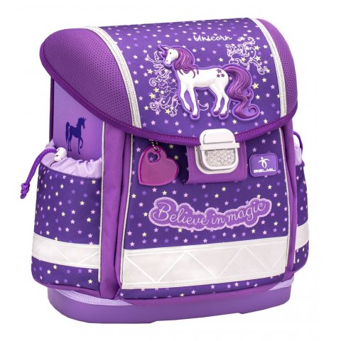 Torba školska Belmil classy believe in magic purple 403-13/45