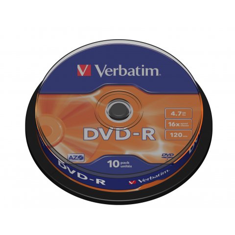 DVD-R Verbatim #43523 4,7GB 16x sp10