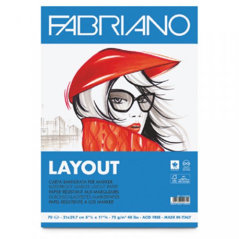 BLOK A4 FABRIANO LAYOUT ZA MARKERE 75 GR 70 L