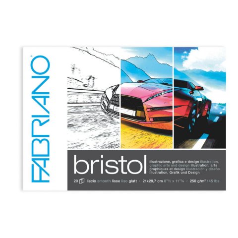 BLOK A5 FABRIANO BRISTOL 250 G