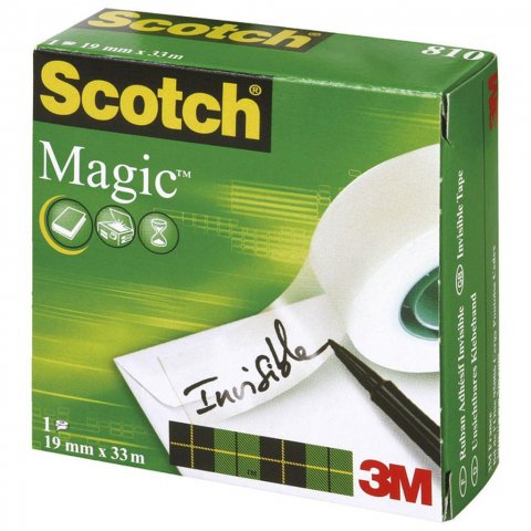 Traka ljepljiva Scotch nevidljiva 19/33m magic