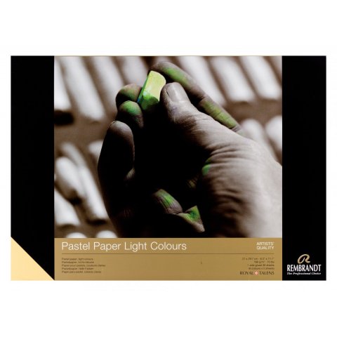 BLOK A4 REMBRANDT PASTEL LIGHT 30/160G