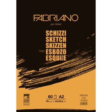BLOK A5 FABRIANO SKETCH 90 G 60 L LJEPLJENI