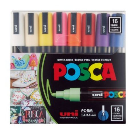 Uni pak marker Posca pc-5m 16/1