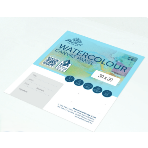 PLATNO PANEL WATERCOLOR 30X30CM