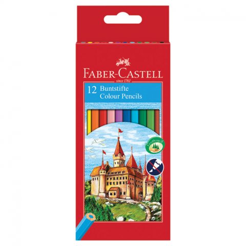 Boje drvene 12 boja Faber Castell