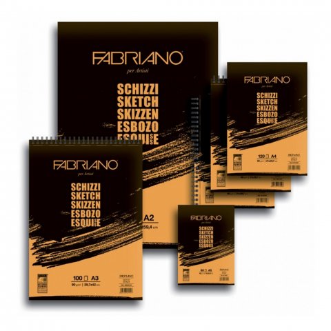 BLOK A5 FABRIANO SKETCH 90 G