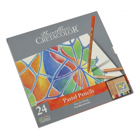 Umjetničke pastelne olovke Cretacolor 24 kom u metalnoj kutiji 470 24