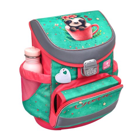 Torba školska Belmil mini-fit cute sloth 405-33/AG/PC-10