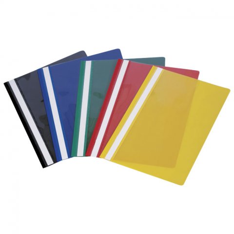 FASCIKL A4 PVC S MEHANIKOM PLAVI