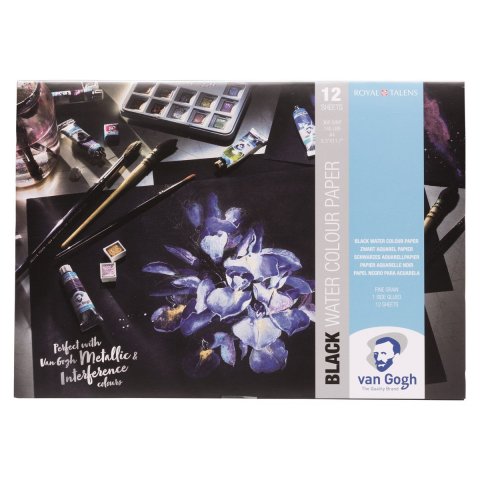BLOK VAN GOGH A3 12/360 G BLACK