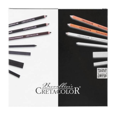 Set Cretacolor black & white